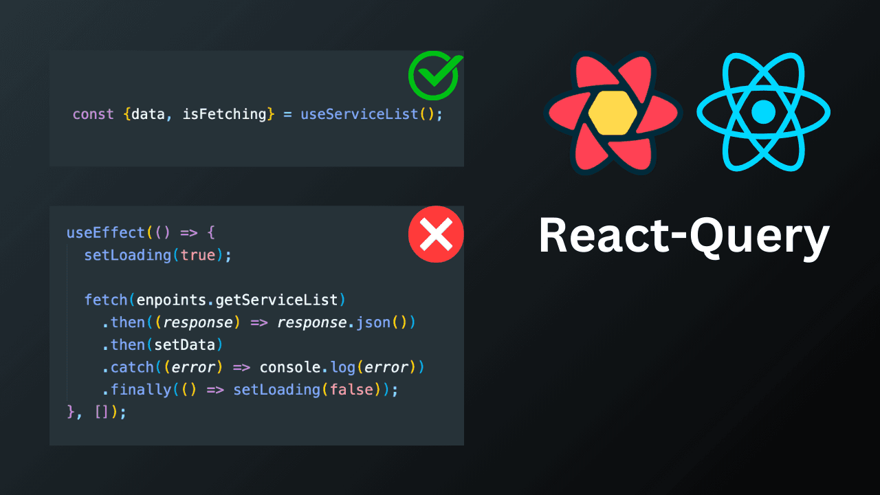 React query use example